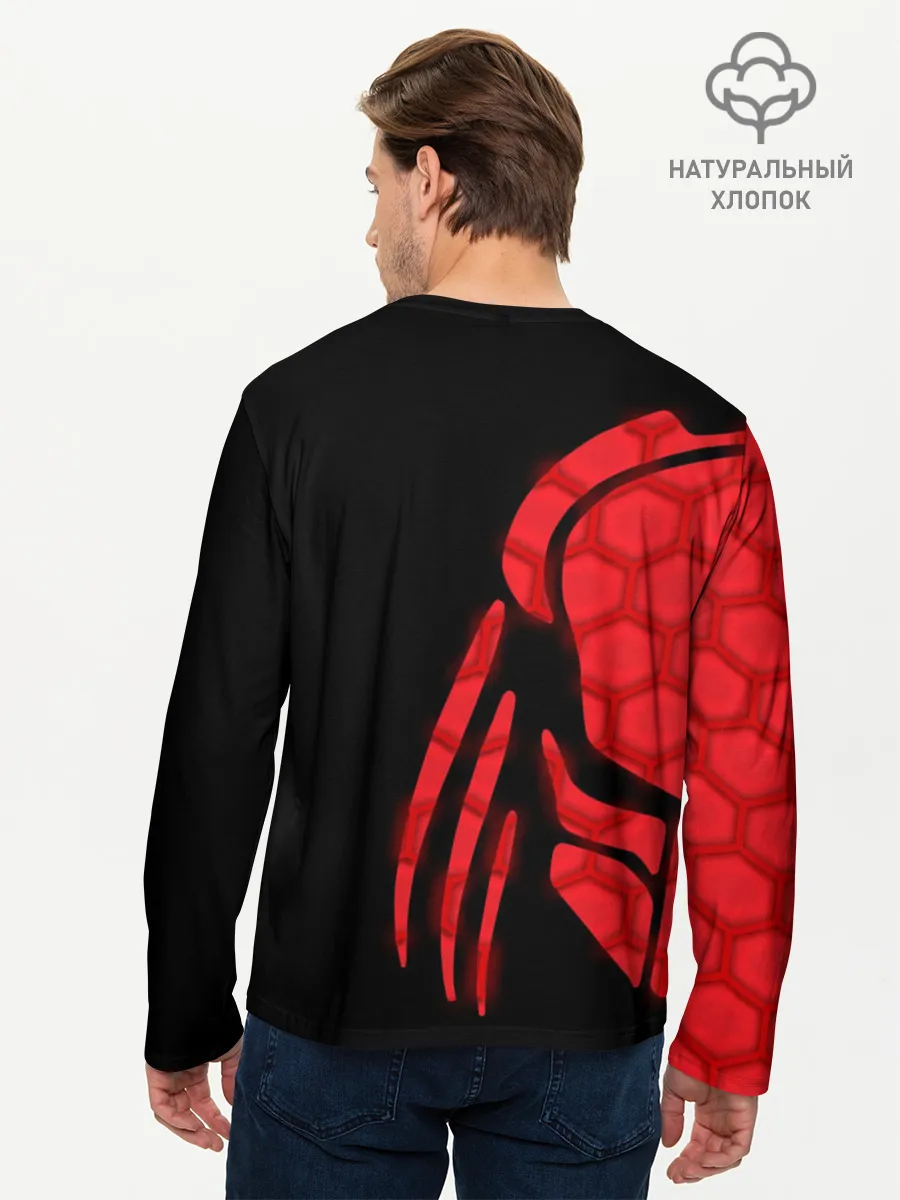 Мужской лонгслив базовый / ХИЩНИК | PREDATOR.