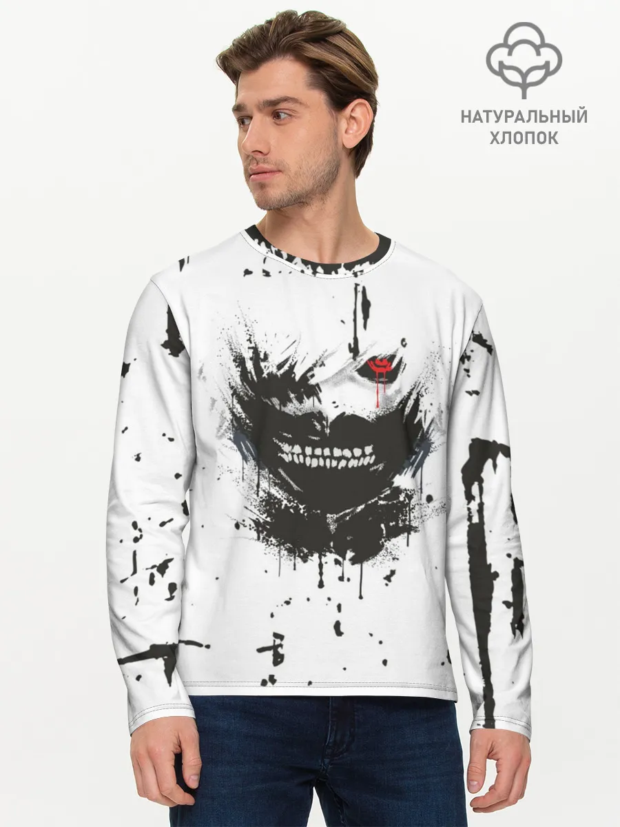 Мужской лонгслив базовый / Kaneki Ken