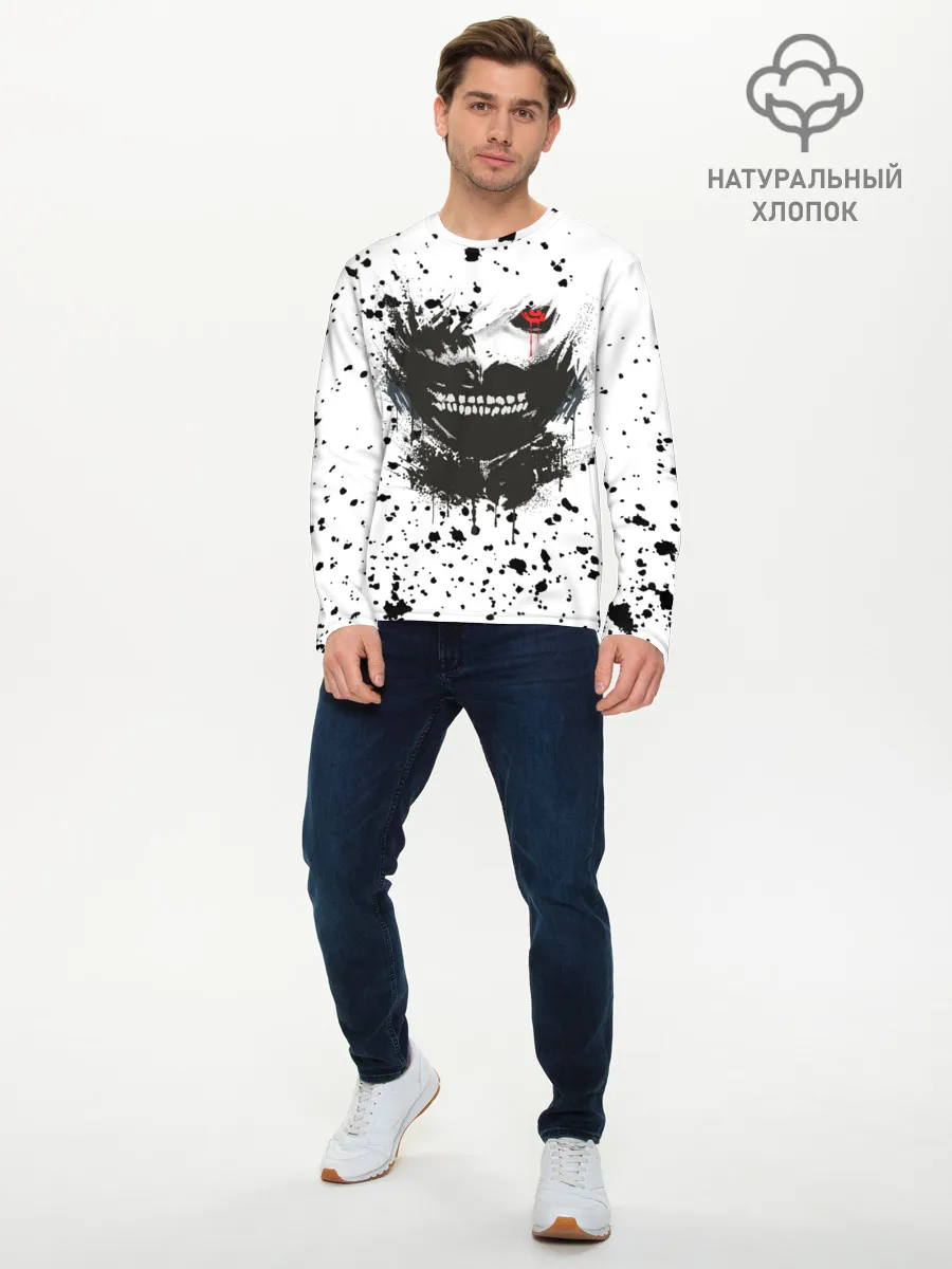 Мужской лонгслив базовый / Kaneki Ken