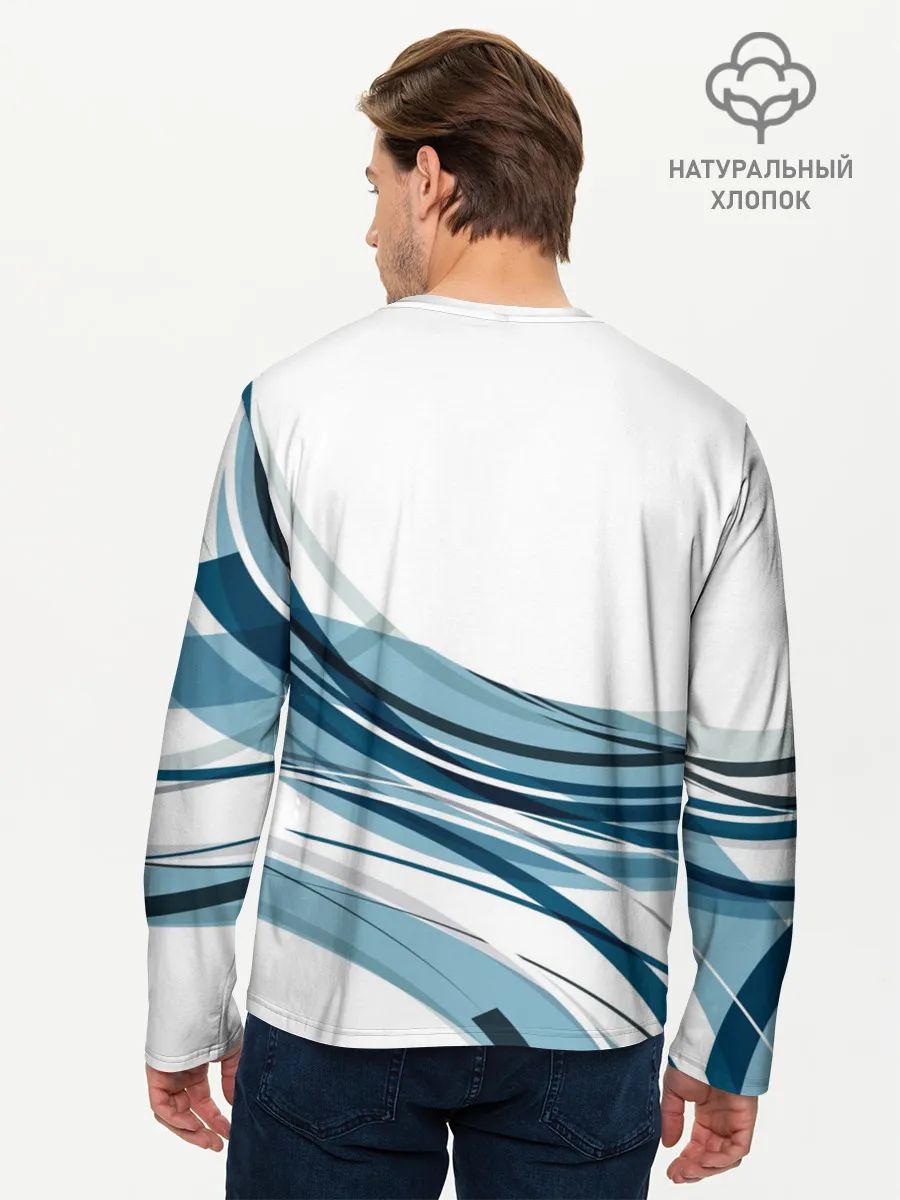 Мужской лонгслив базовый / CYBERPUNK 2077