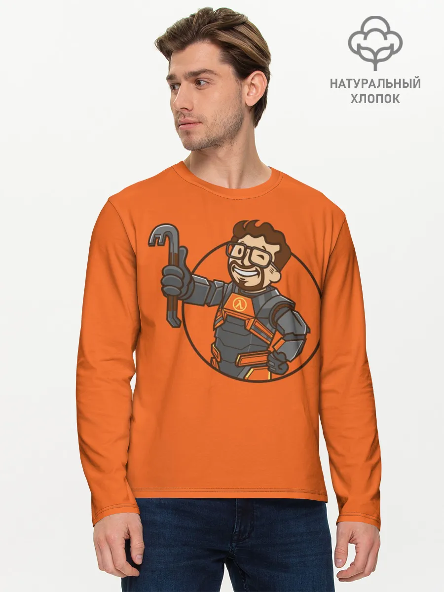 Мужской лонгслив базовый / Freeman