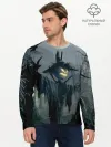 Мужской лонгслив базовый / Halloween