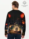 Мужской лонгслив базовый / Halloween