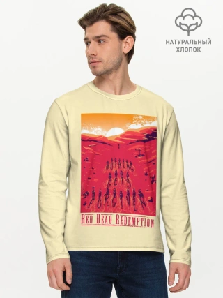 Мужской лонгслив базовый / Nothing gets forgiven