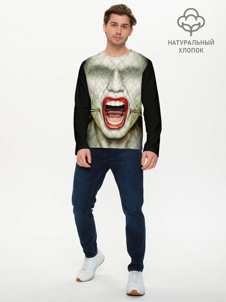 Мужской лонгслив базовый / American Horror Story