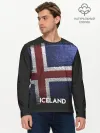 Мужской лонгслив базовый / Iceland