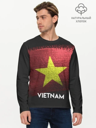 Мужской лонгслив базовый / VIETNAM