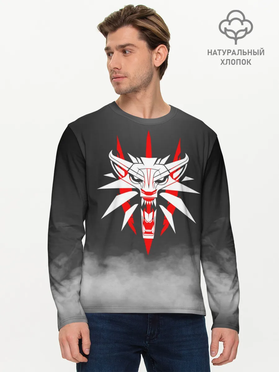 Мужской лонгслив базовый / THE WITCHER 3
