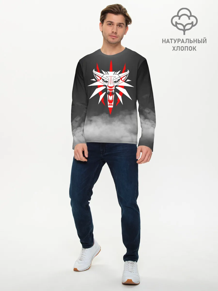 Мужской лонгслив базовый / THE WITCHER 3