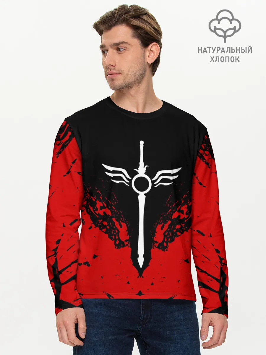 Мужской лонгслив базовый / DMC SWORD