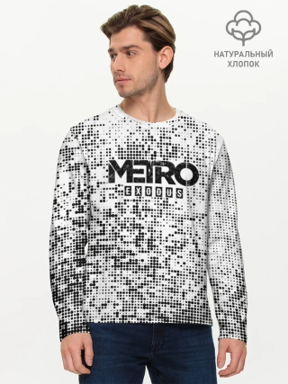 Мужской лонгслив базовый / METRO: Exodus