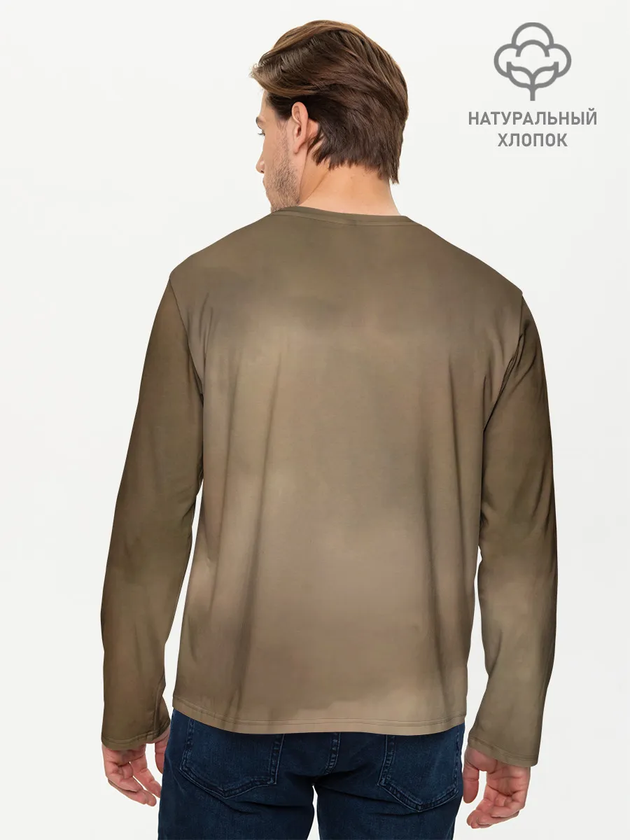 Мужской лонгслив базовый / Overlord Albedo