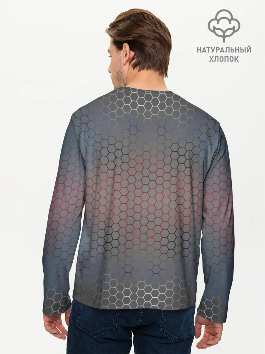 Мужской лонгслив базовый / Кевлар Color Big