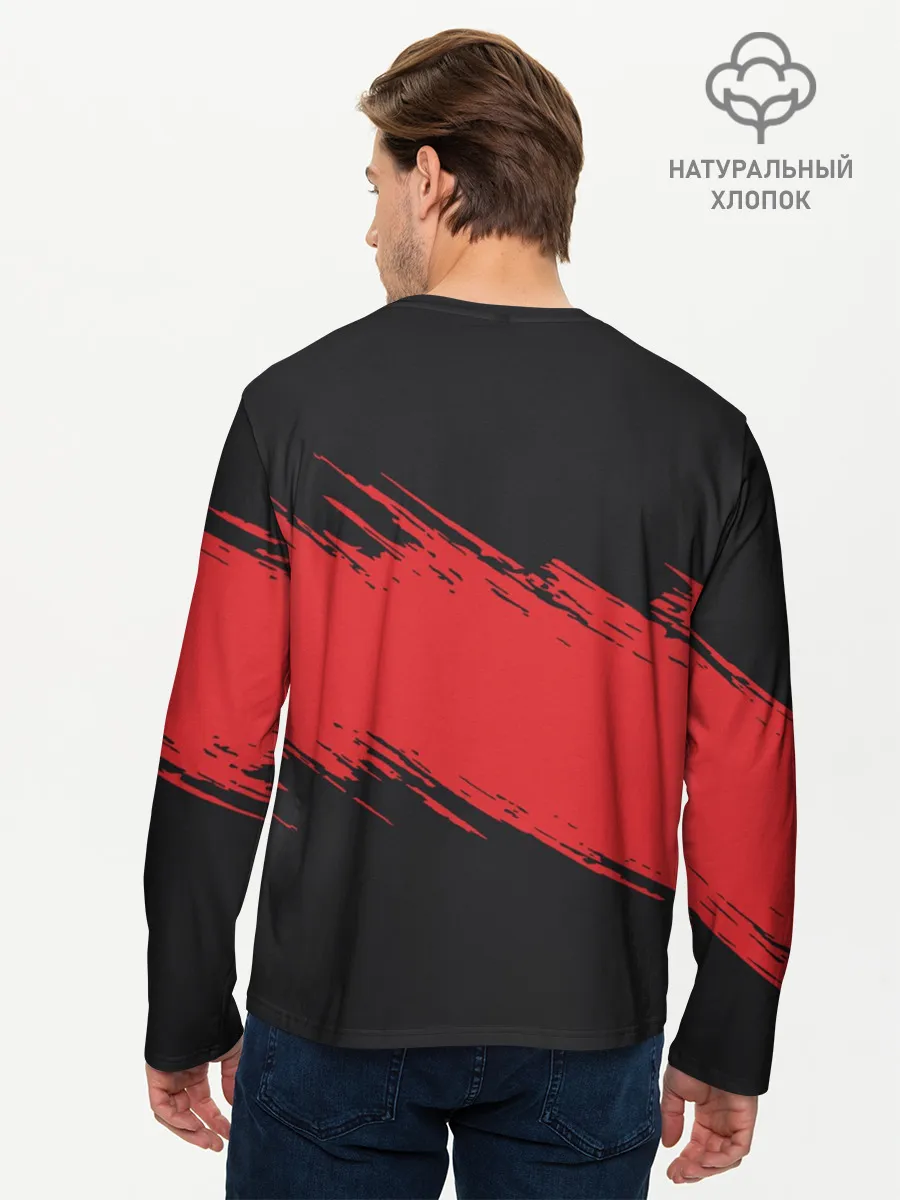 Мужской лонгслив базовый / KHABIB NURMAGOMEDOV.