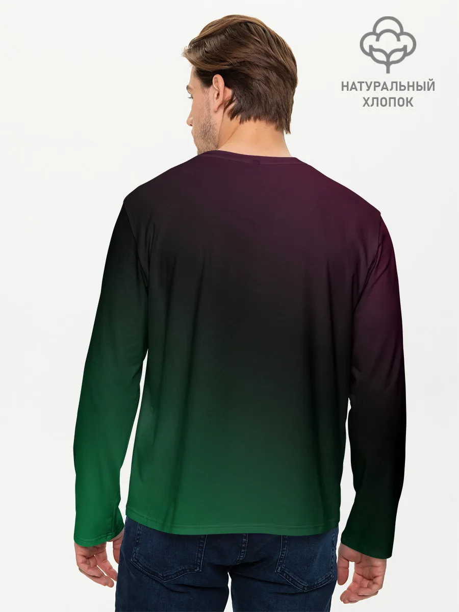 Мужской лонгслив базовый / Бриллиант