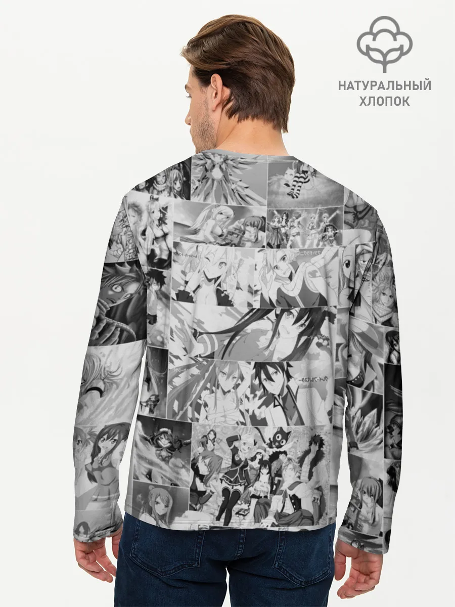 Мужской лонгслив базовый / Все герои Фейри Тейл