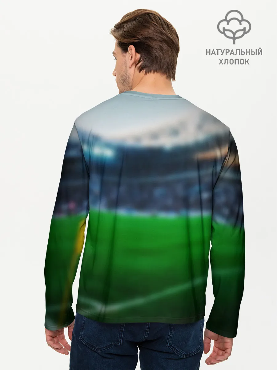 Мужской лонгслив базовый / Роналдо Ювентус