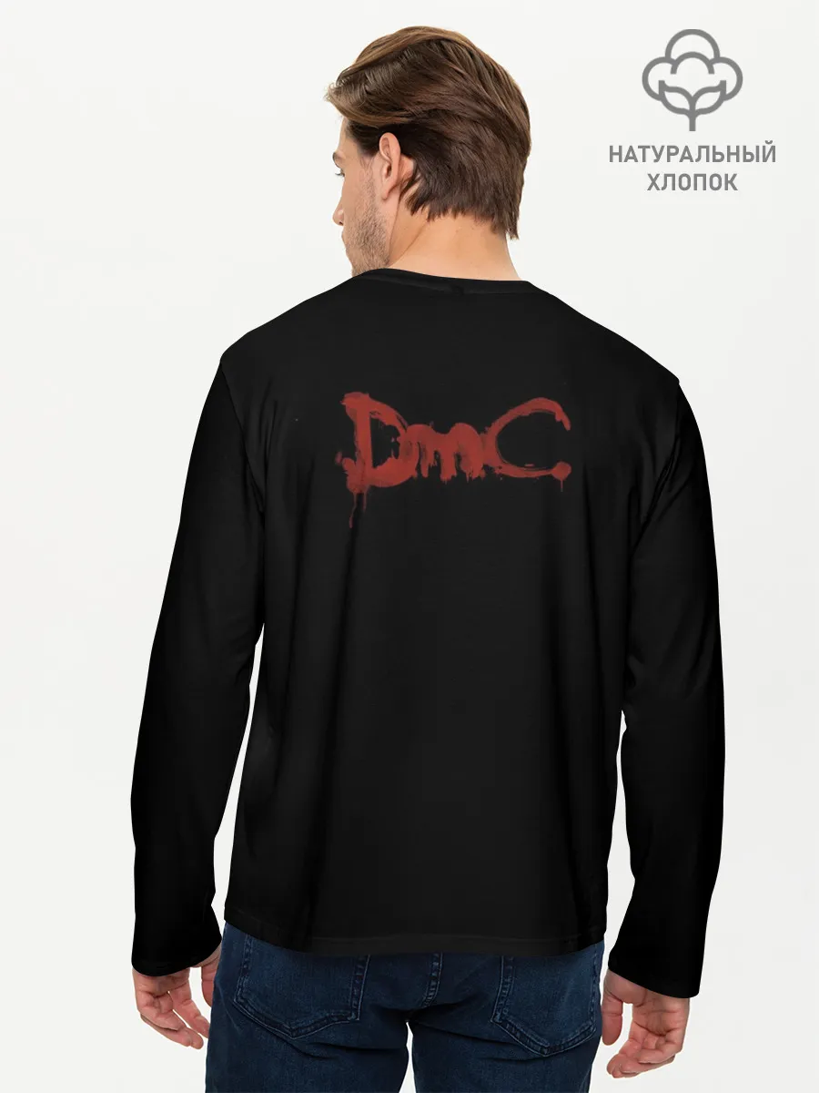 Мужской лонгслив базовый / Devil May Cry