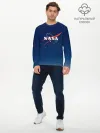 Мужской лонгслив базовый / NASA