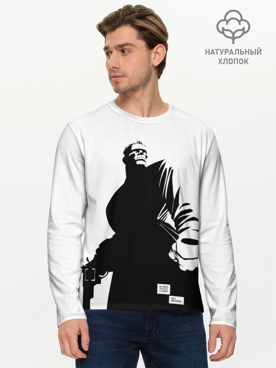 Мужской лонгслив базовый / Sin City - Hartigan