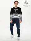 Мужской лонгслив базовый / TESLA