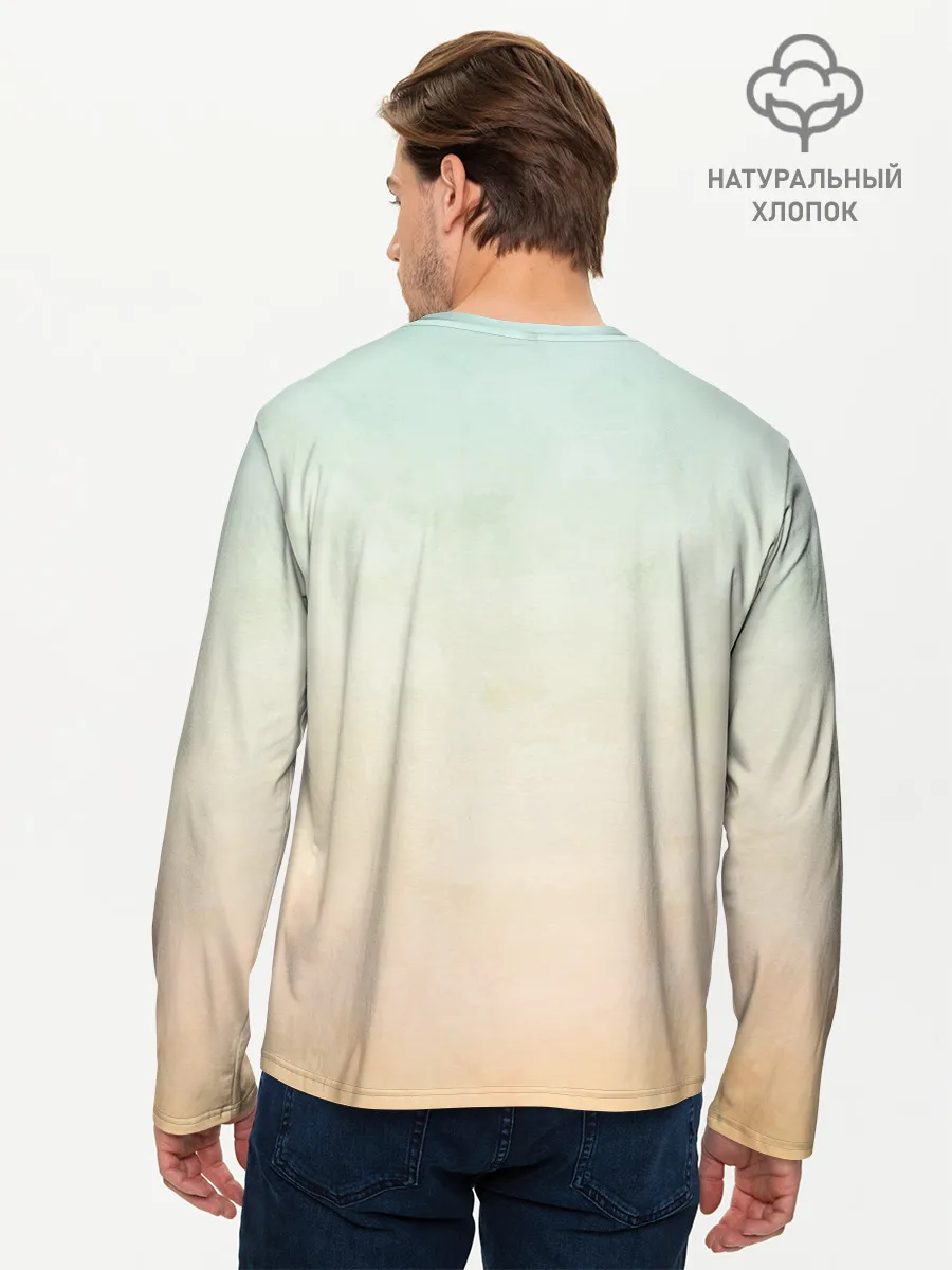 Мужской лонгслив базовый / Puglie Pug Like