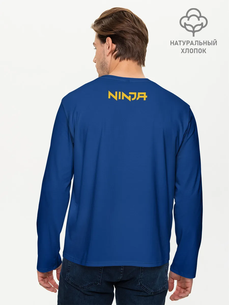 Мужской лонгслив базовый / Ninja streamer