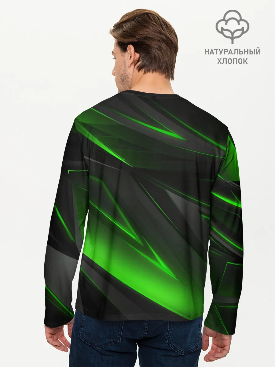 Мужской лонгслив базовый / CYBERPUNK 2077