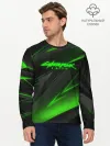 Мужской лонгслив базовый / CYBERPUNK 2077