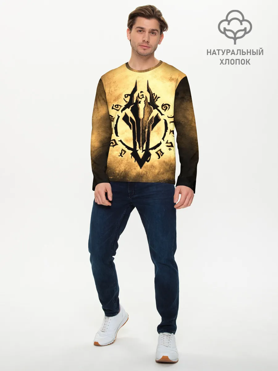 Мужской лонгслив базовый / Darksiders LOGO