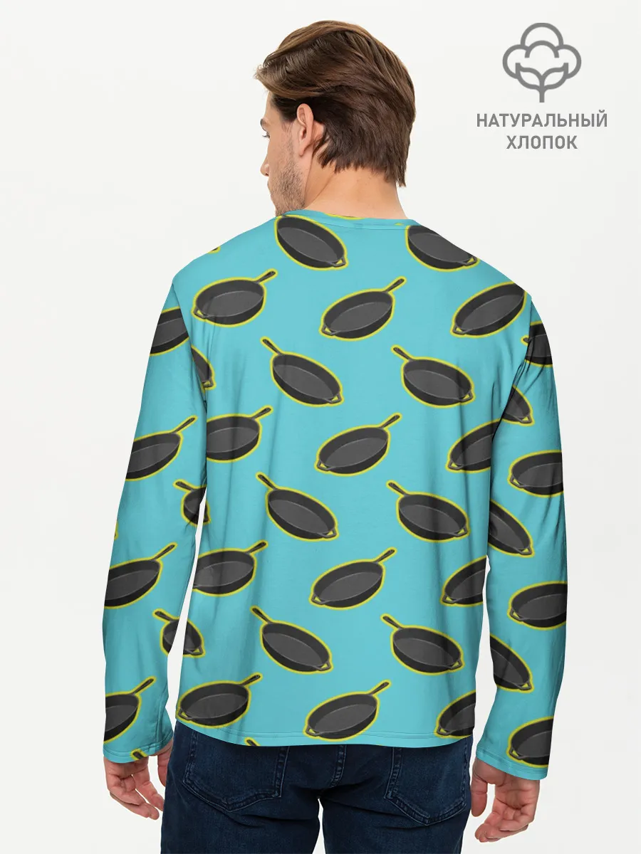 Мужской лонгслив базовый / PUBG Сковородочки