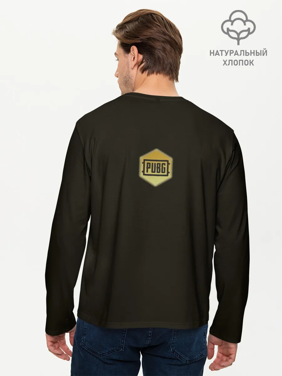 Мужской лонгслив базовый / PUBG