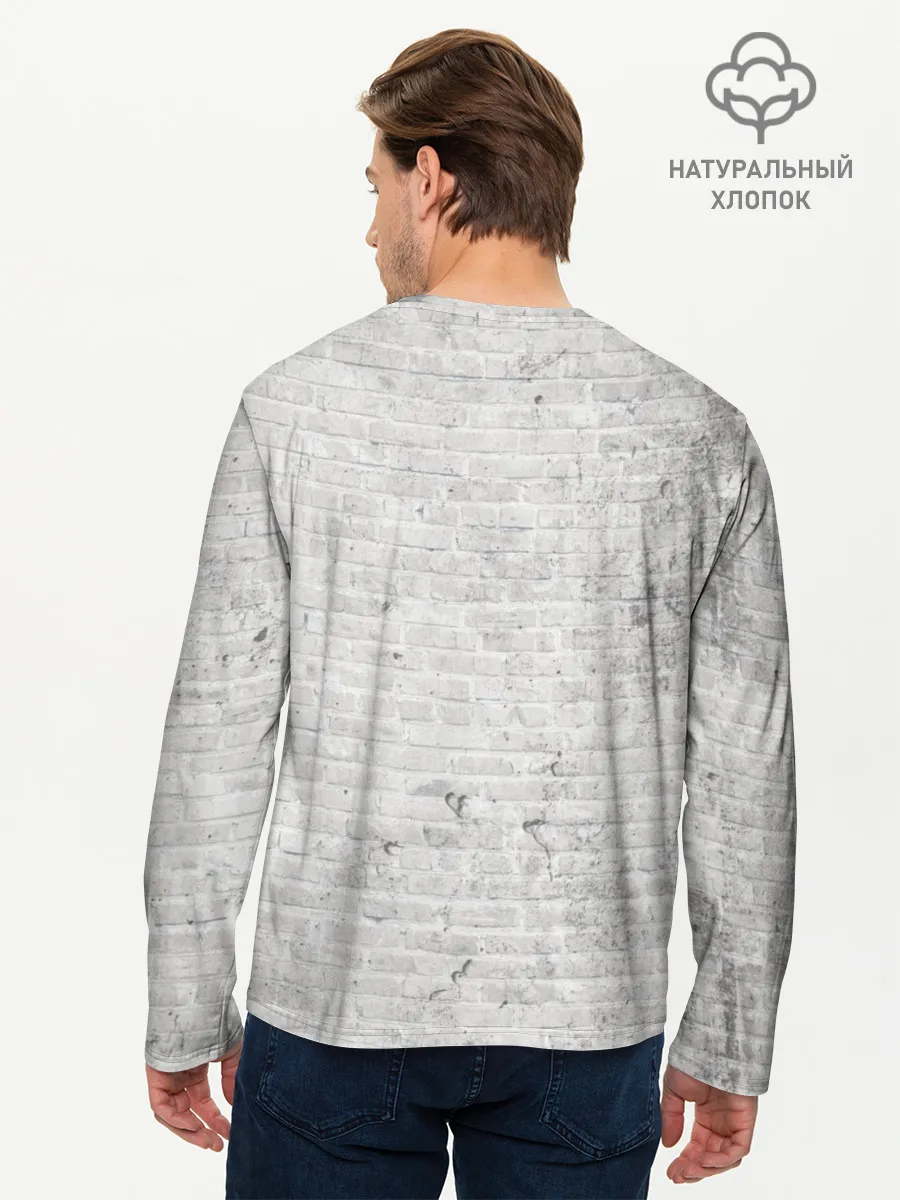 Мужской лонгслив базовый / Бэнкси: Девочка с Шаром