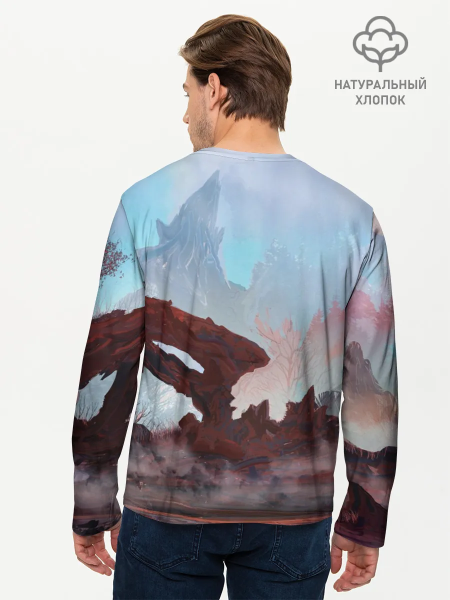 Мужской лонгслив базовый / The Elder Scrolls SKYRIM