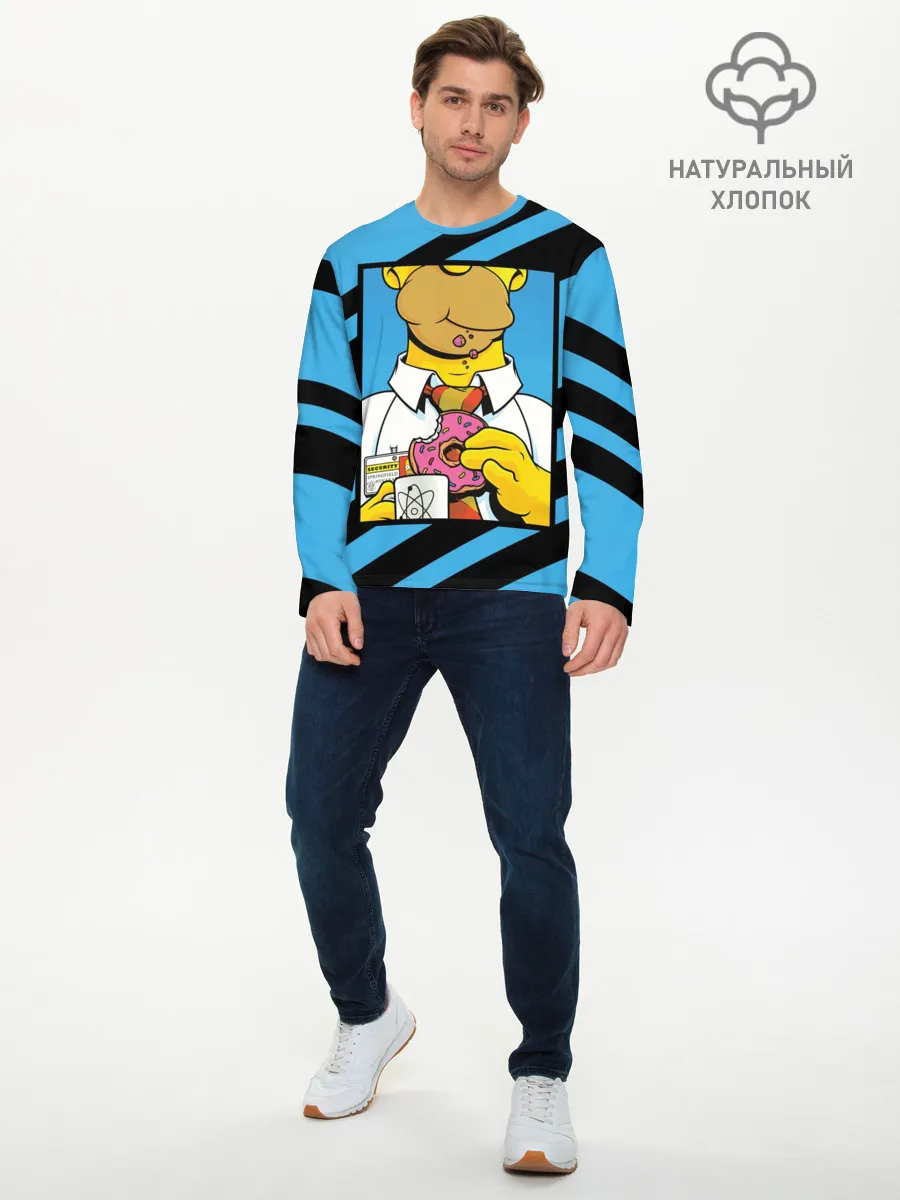 Мужской лонгслив базовый / Отличительные Черты