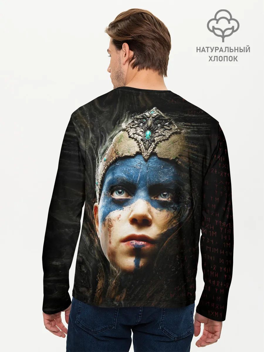 Мужской лонгслив базовый / Senuas Sacrifice