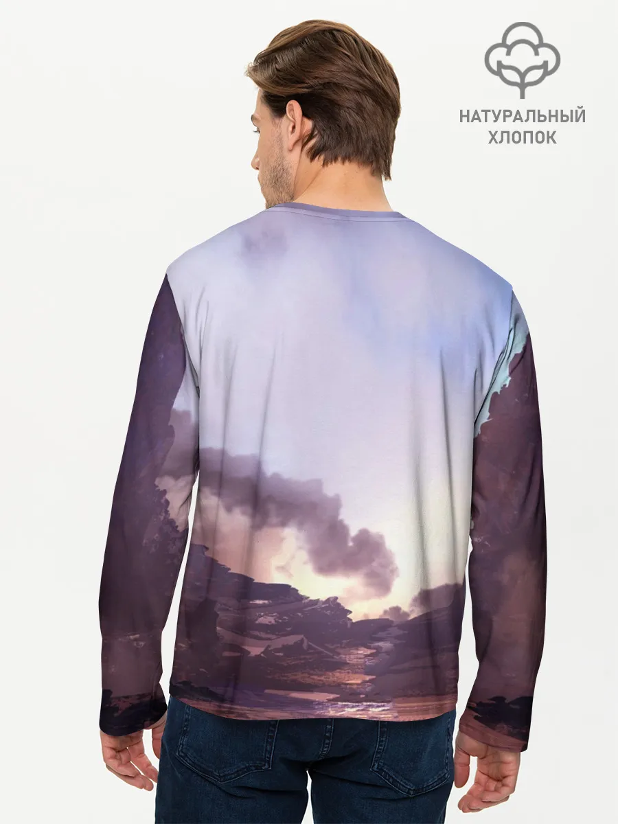 Мужской лонгслив базовый / THE ELDER SCROLLS