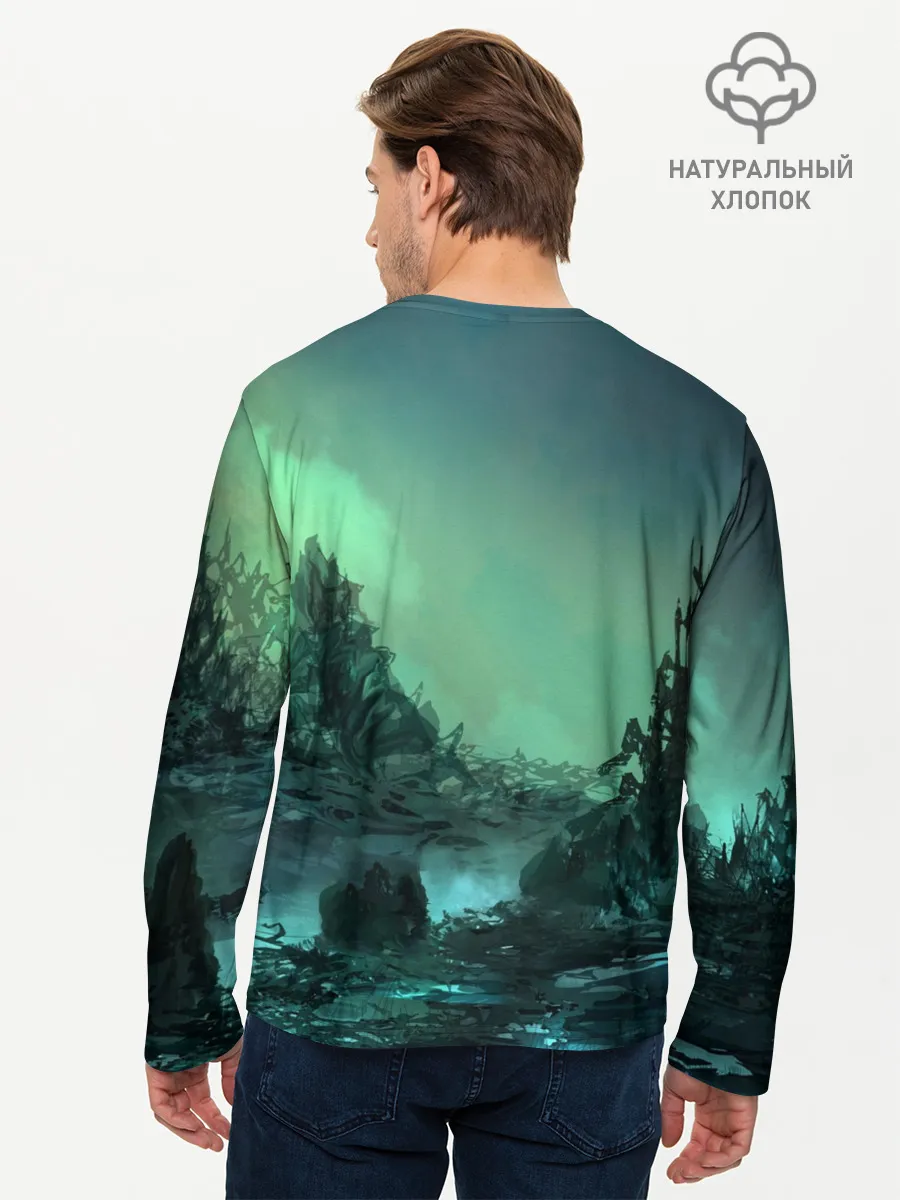 Мужской лонгслив базовый / SKYRIM