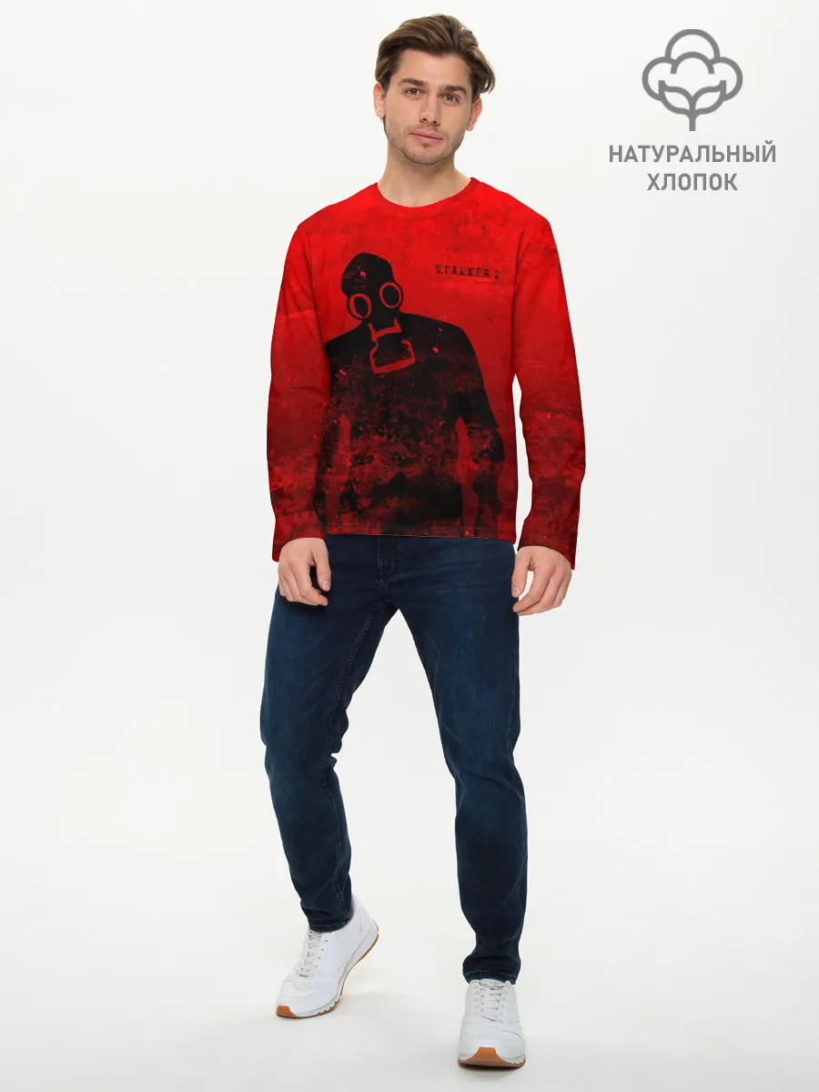 Мужской лонгслив базовый / S.T.A.L.K.E.R. 2