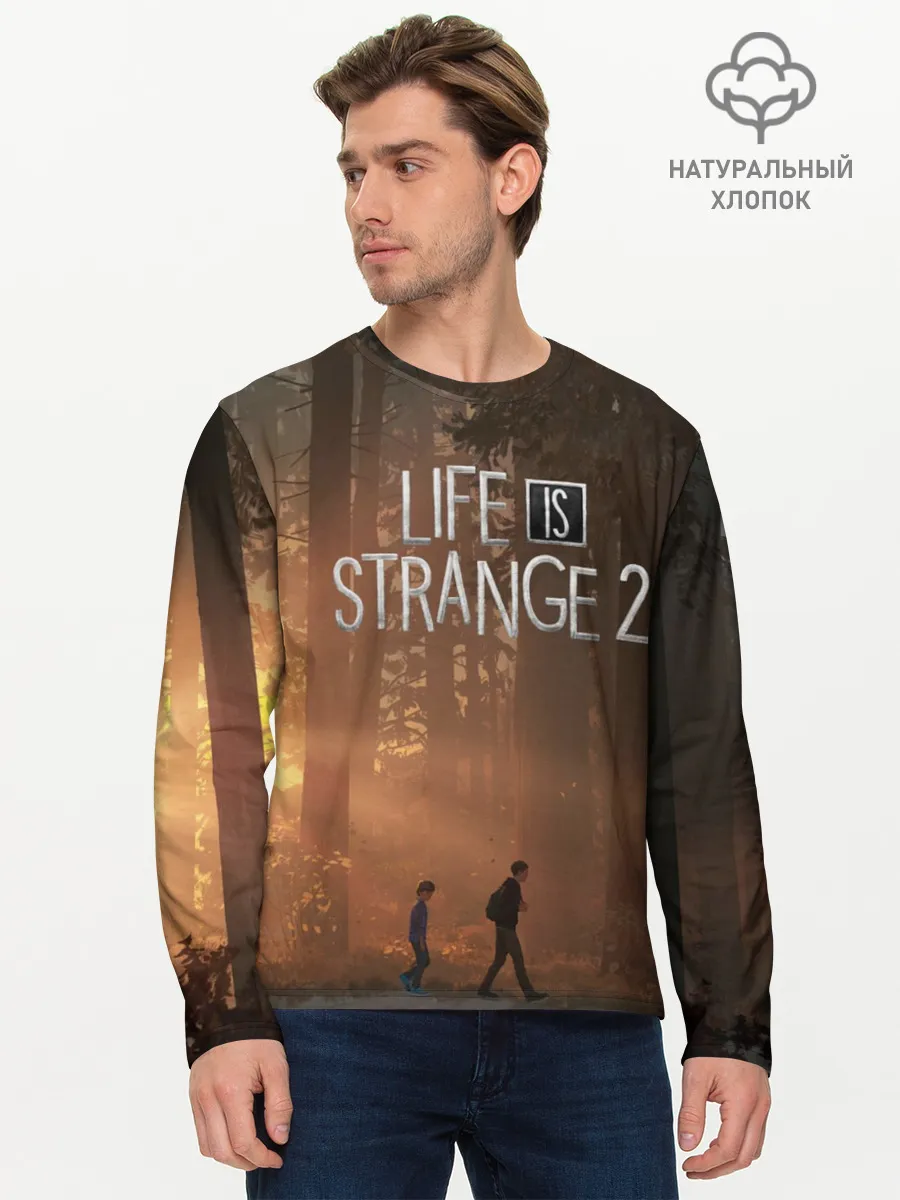 Мужской лонгслив базовый / Life is Strange 2