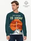 Мужской лонгслив базовый / THE FUTURE IS NOW