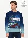 Мужской лонгслив базовый / Fortnite Новый год