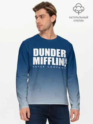 Мужской лонгслив базовый / The Office: Dunder Mifflin