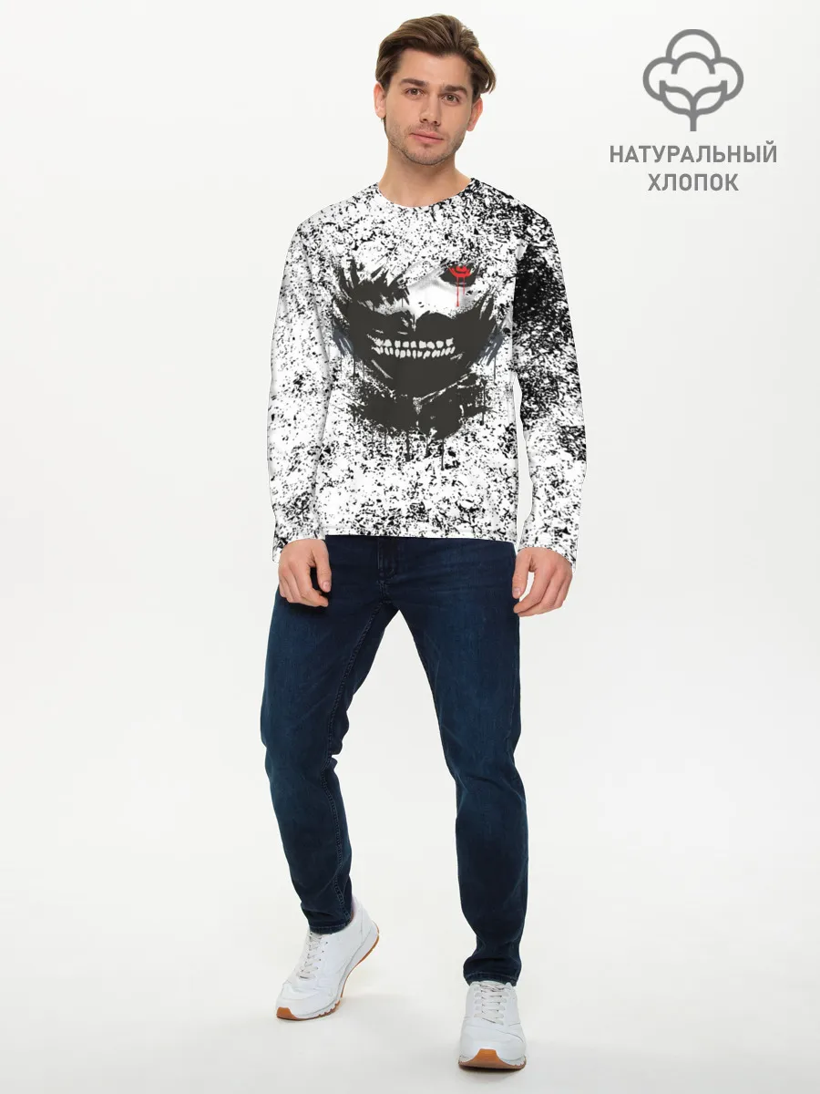 Мужской лонгслив базовый / Kaneki Ken