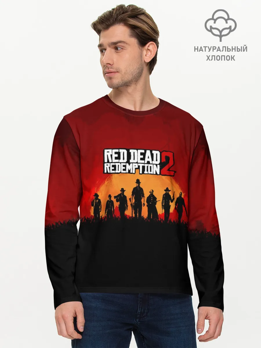 Мужской лонгслив базовый / RDR 2
