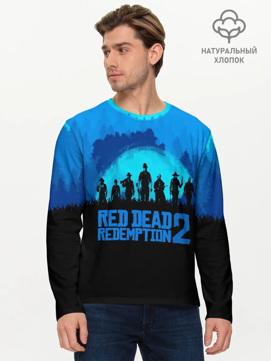Мужской лонгслив базовый / RED DEAD REDEMPTION 2