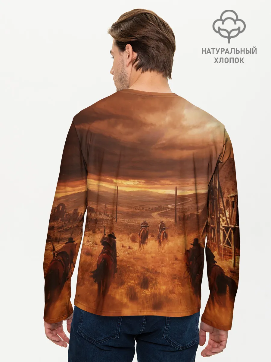 Мужской лонгслив базовый / RED DEAD REDEMPTION 2