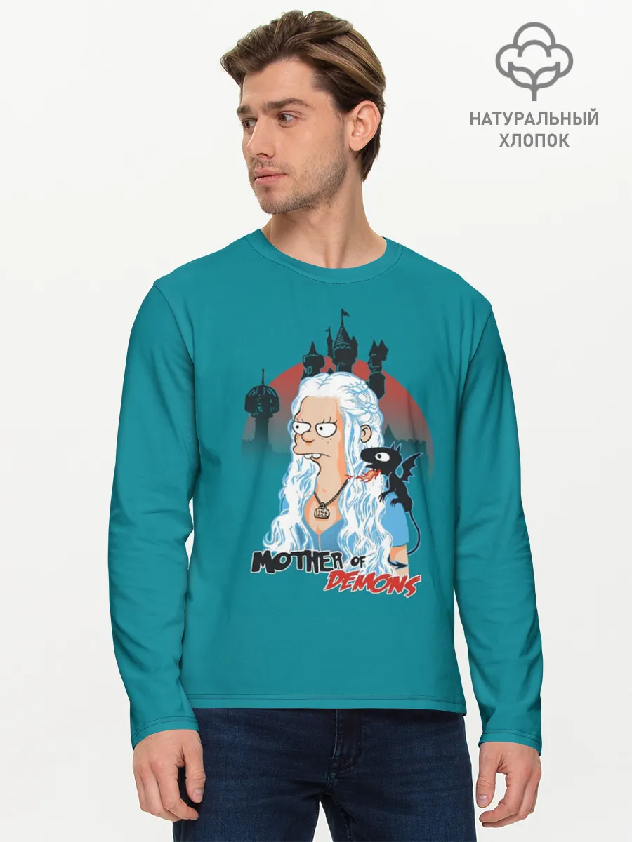 Мужской лонгслив базовый / Disenchantment. Mother