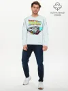 Мужской лонгслив базовый / Back to the future_4