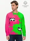 Мужской лонгслив базовый / Splatoon